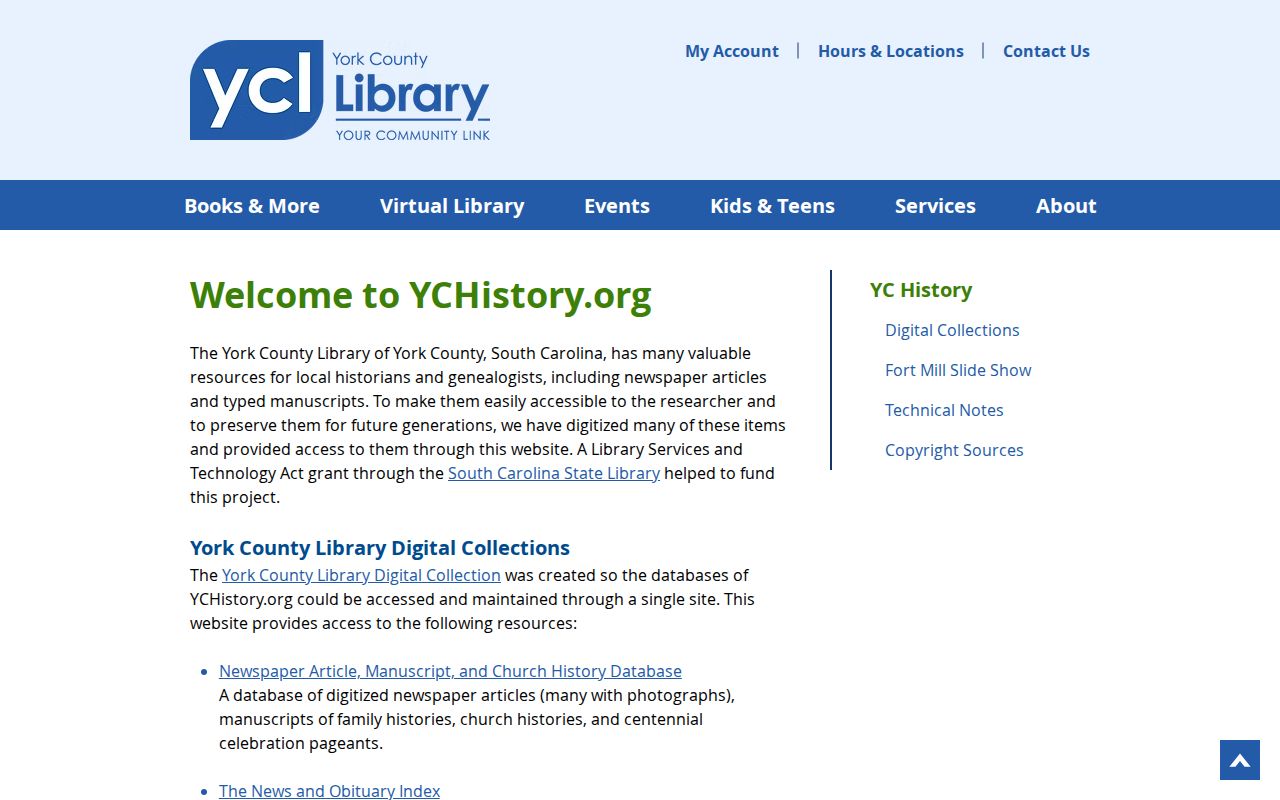 York County city directory research at the York County Library digital local-history collection