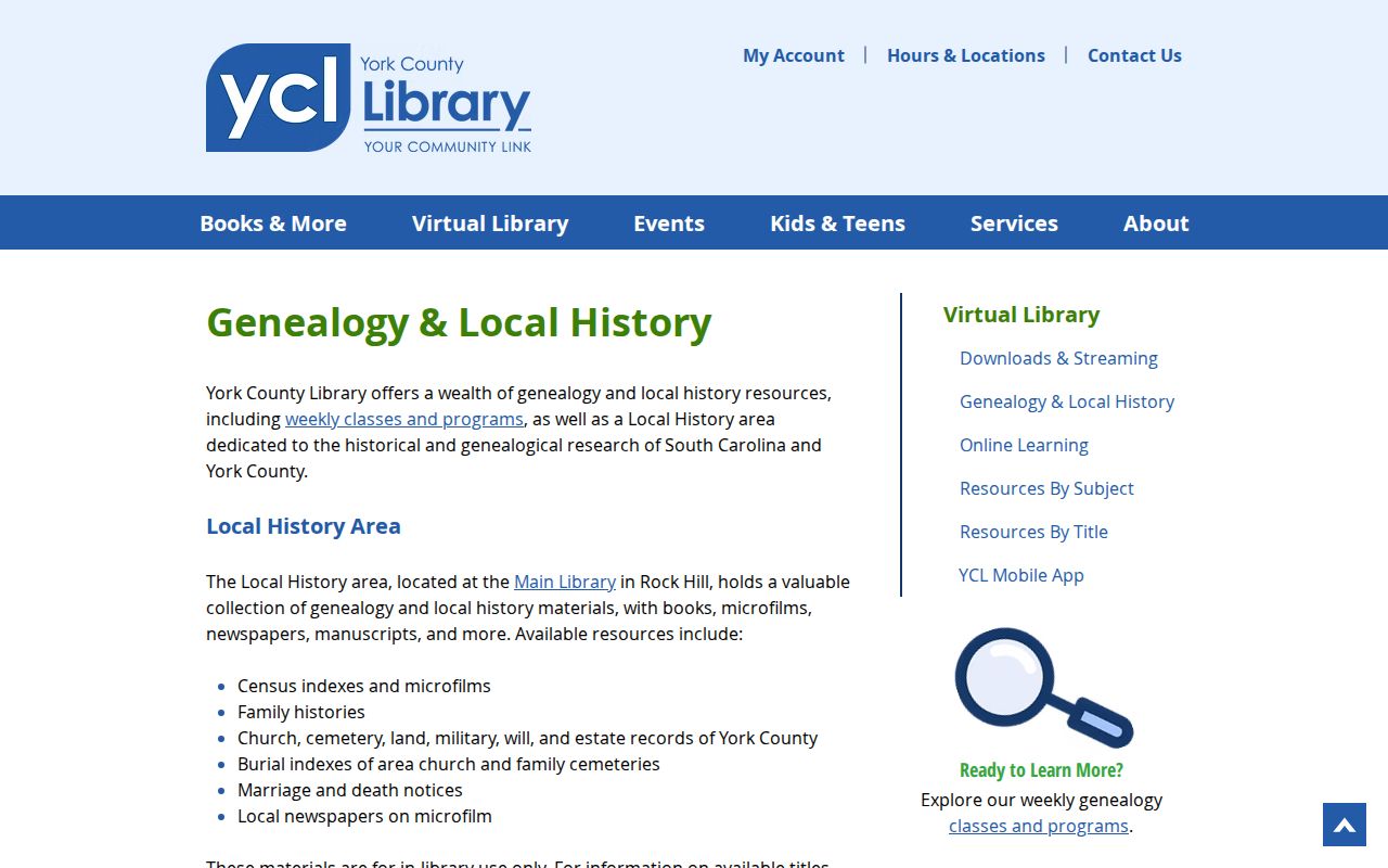 York County city directory companion research at York County Library Genealogy and Local History