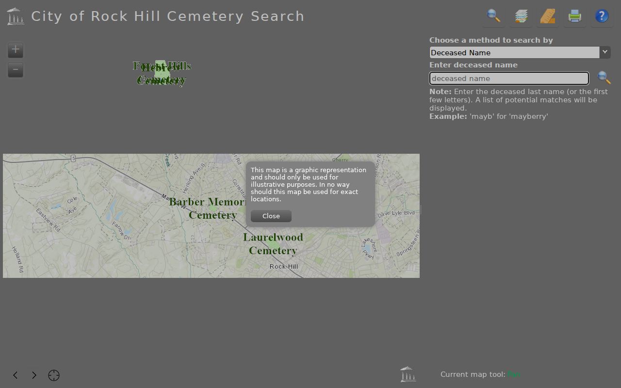 York County neighbors Rock Hill Cemetery Search for historical block clues